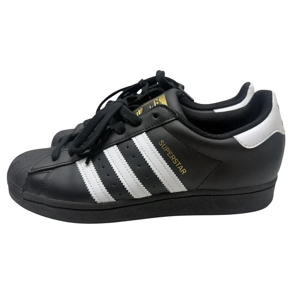 Adidas Originals Superstar EG4959 Black White Men's Size 8.5 Sneakers New w/ Box